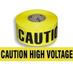 Caution: High Voltage Tape