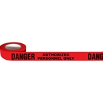 Danger: Authorized Personel Only Tape