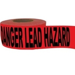 Danger: Lead Hazard Tape