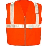 Class 2 Orange Safety Vest