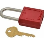 Keyed 6-Pin Lock Red