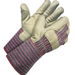 Select Grain Cow 4.5" Gauntlet Cuff Gloves