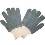 Gray Terrycloth 22oz Knit-Wrist Glove