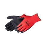 Black Rubber Palm 13 Gauge Nylon Glove