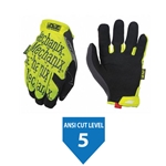 Mechanix Wear - The Original® E5 Cut Resistant Gloves, Hi-Vis Yellow