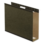 Extra Capacity Reinforced Hanging File Folders with Box Bottom