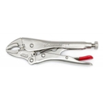 7" Curved Jaw Locking Pliers with Wire Cutter