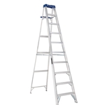 10 ft. Aluminum Step Ladder with 250 lbs. Load Capacity