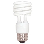 Screw-In CFL, Max. Overall Bulb 4-1/8" L