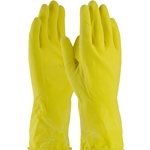 Assurance Unsupported Latex Gloves - Flock Lined with Honeycomb Grip