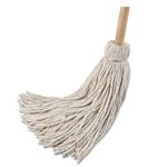 20oz White Polyester/Cotton Loop-End Mop Head