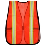 Orange Traffic Vest S/O Stripe