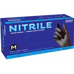 5 Mil Industrial Grade Powder Free Black Nitrile Gloves