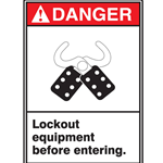 ANSI Danger Sign