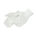 White String Knit Glove L