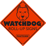 Roll Up Signs 48" x 48" Super Bright Material