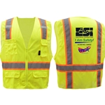 Premium Class 2 Lime Vest ESI Logo