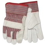 Cow Grain Leather Palm Gloves - Pair