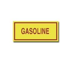 Gasoline Sticker 25/Pack