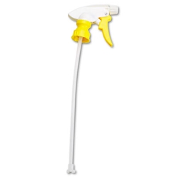 Red/White sprayer w/ Chemical Resistant White/Yellow Trigger