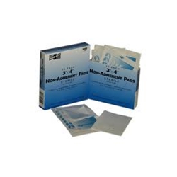 3" x 4" Non-Adherent Pads 10/Box