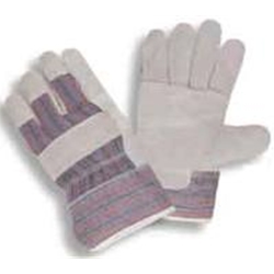 Economy Leather Palm Glove w/ Safety Cuff
