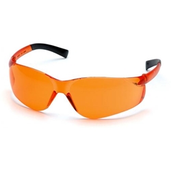 Ztek Orange Frame Orange Lens Safety Glass
