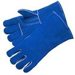 Blue Kevlar Sewn Welding Glove