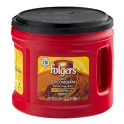 Coffee Folgers Regular 33.9oz Can 6/Case