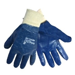Full Coat Nitrile Knit Wrist Glove XL