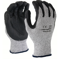 ANSI 3 Cut Resistant Glove Nitrile on HPPE