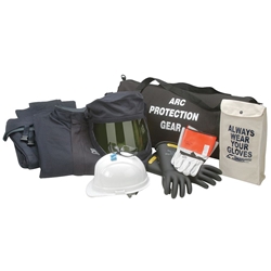 43 Cal Arcflash Jacket and Bib Kit w/ out Gloves