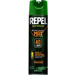 Repel 33801 6-1/2-Ounce Sportsmen Max Formula Insect Repellent Aerosol 40-Percent DEET Spray