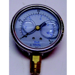 63mm Pressure Gauge 0-100#-Bottom