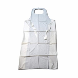 1 Mil Poly Apron 28" x 45" 100/Pack