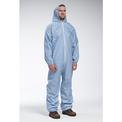 Posi Self- Extinguishing Coverall with Hood, Elastic Wrists, and Ankles