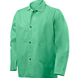 30" Green 9 oz FR Cotton Jacket 4X