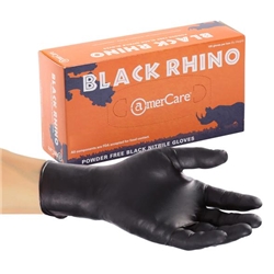 Black Rhino Powder Free Nitrile Glove