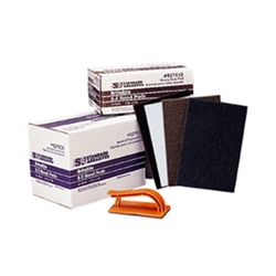 Standard Abrasives™ 6" x 9" Very Fine Aluminum Oxide Hand Pad<br>Airgas Part #:Sta827505