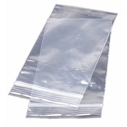 Reclosable Poly Bag 12" x 6" 2 Mil 1000/Case
