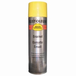 High Performance Rust Preventative Spray Paint In Gloss Safety Yellow For Metal Steel 15 Oz.