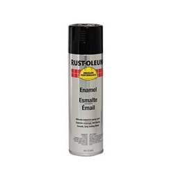 High Performance Rust Preventative Spray Paint In High Gloss Black For Metal Steel 15 Oz.