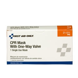 CPR Mask With One Way Valve , 1 Box