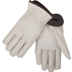 Fleece Insulated Cowhide Winter Drivers Glove X