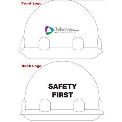 Perfection Group Logo Hard Hat - White