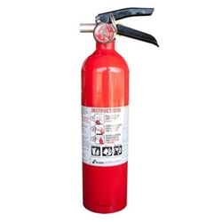 2.5 LB ABC Extinguisher with Vehicle Bracket