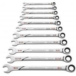 11 Pc. 120XP Spline SAE XL Combination Wrench Set 1/4" - 3/4"