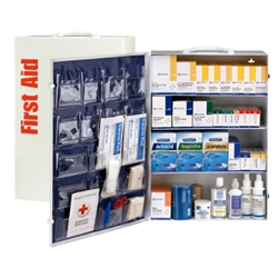 4 Shelf First Aid Cabinet With Medications