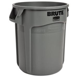 10 Gallon Trash Container, Gray
