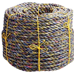 1-1/2 inch x 600 ft. 3-Strand Poly-Random Leaving Line Rope